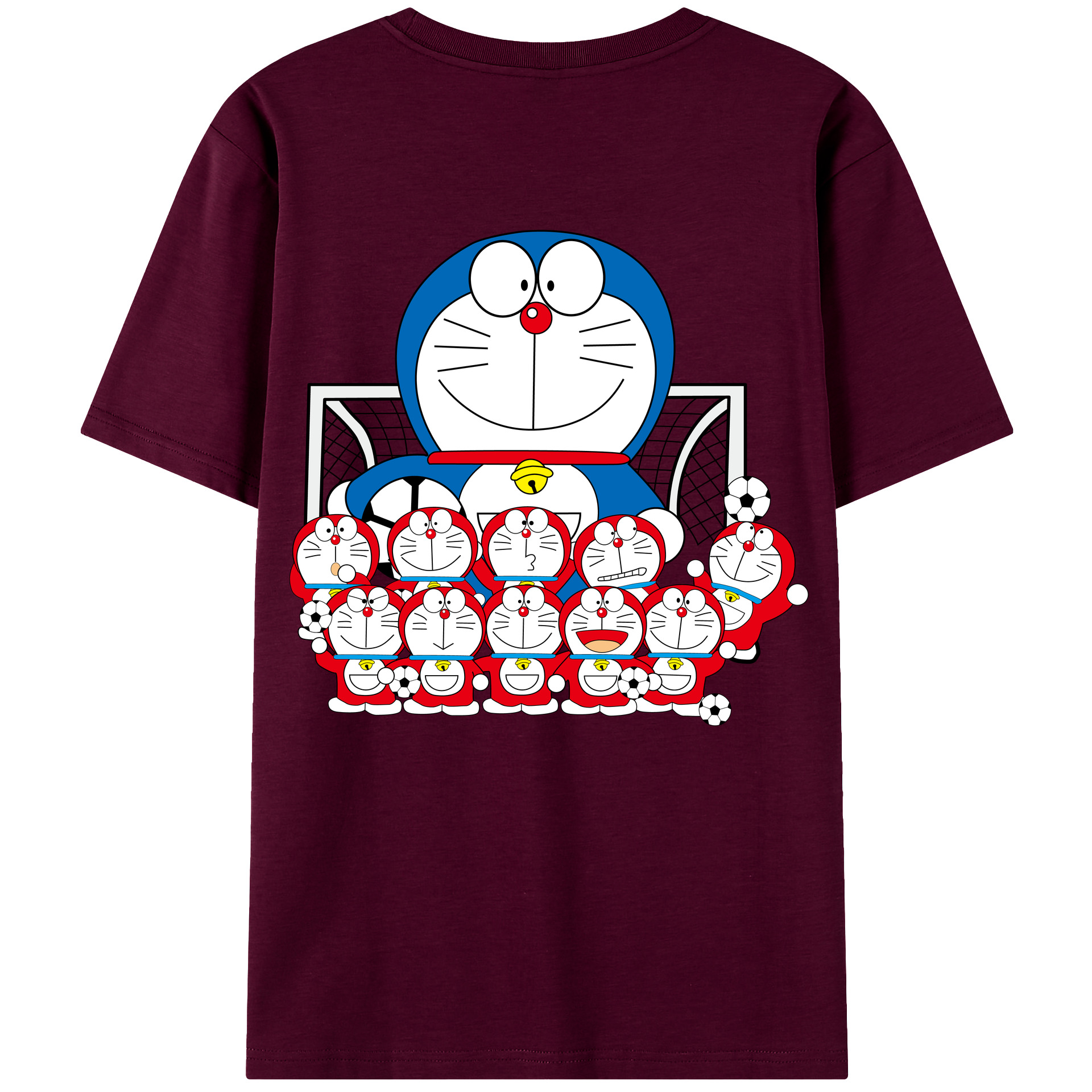 （画像用） ドラえもん Doraemon レディース半袖Tシャツ(バックプリント)